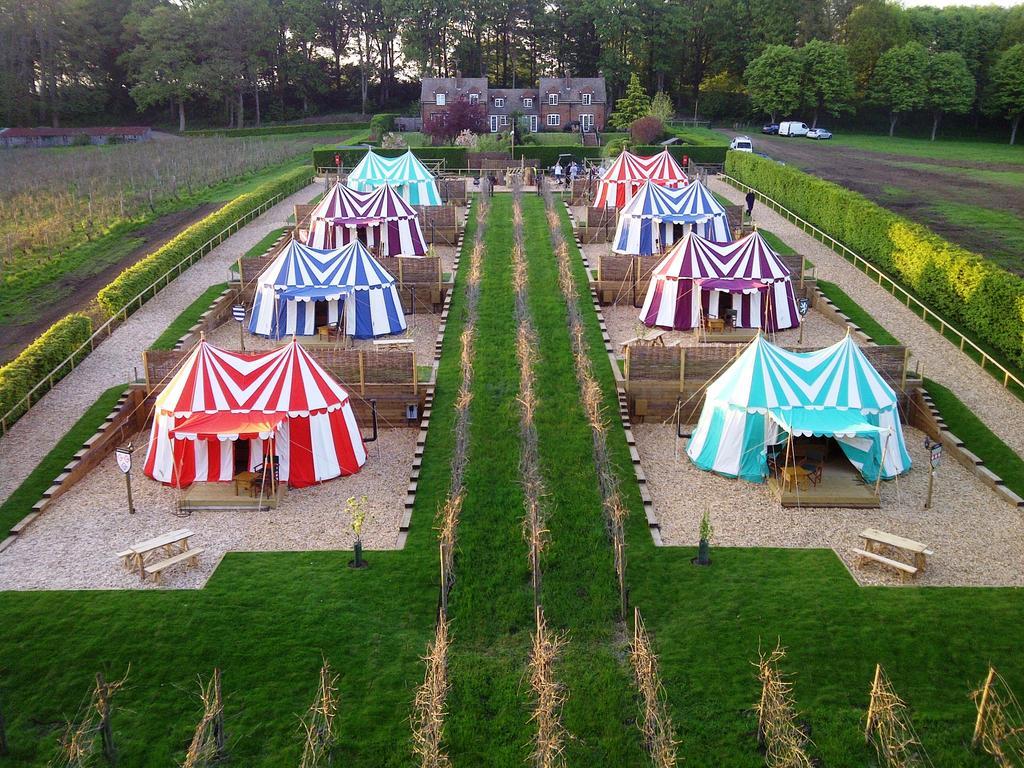 Hotel Leeds Castle Knights Glamping Habitación foto