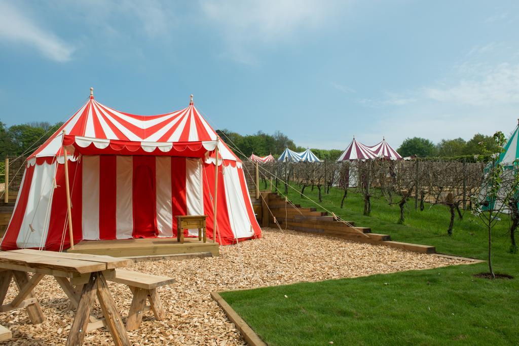 Hotel Leeds Castle Knights Glamping Exterior foto