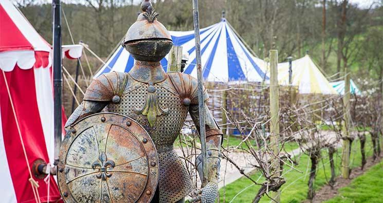 Hotel Leeds Castle Knights Glamping Exterior foto